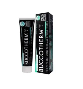 BUCCOTHERM DENTIFRICE BLANCHEUR AU CHARBON ACTIF CERTIFIÉ BIO