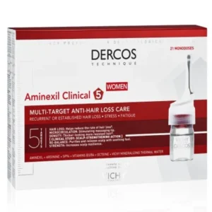 Vichy Dercos Aminexil Clinical 5 Femme | 21 ampoules